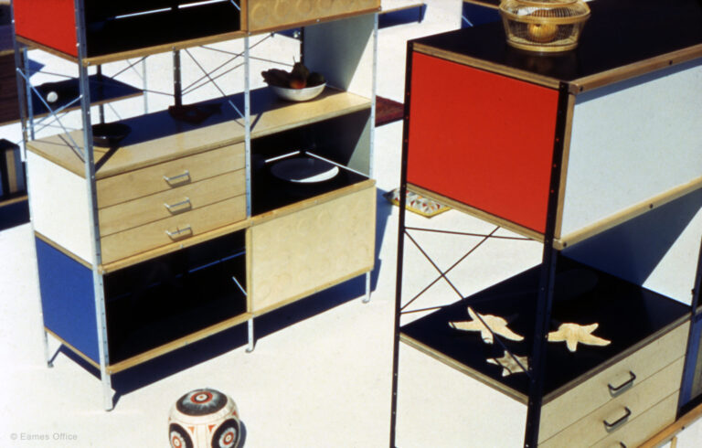 EAMES STORAGE UNITS AND DESKS
