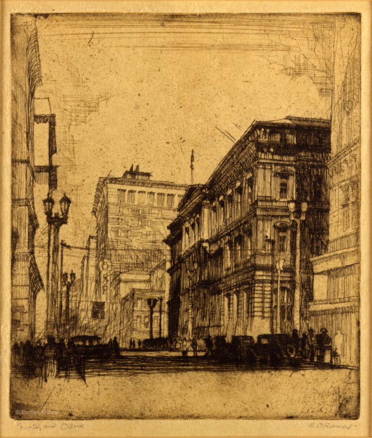 Charles Eames etchings