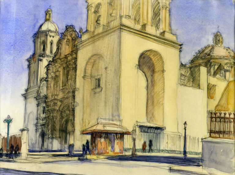 Charles Eames Mexican Watercolors