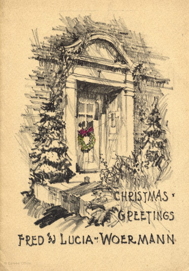 Christmas Cards by Charles Eames