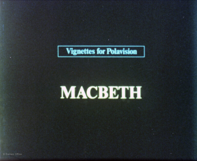 Polavision Vignettes: Macbeth
