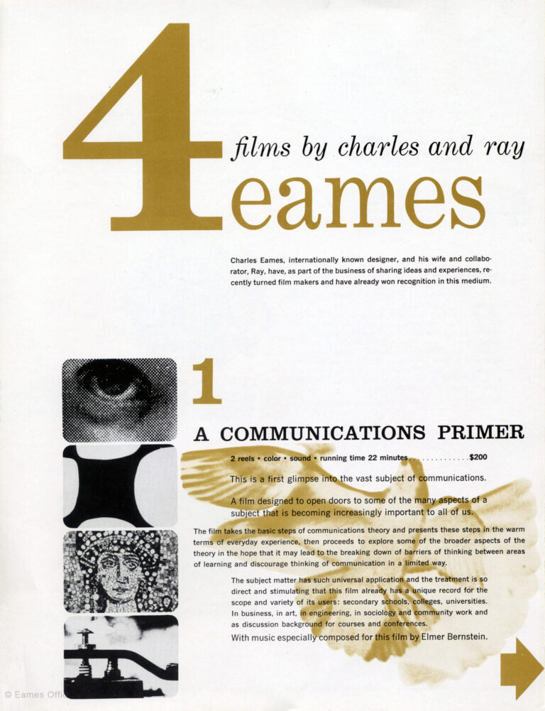 4 Films by Charles and Ray Eames