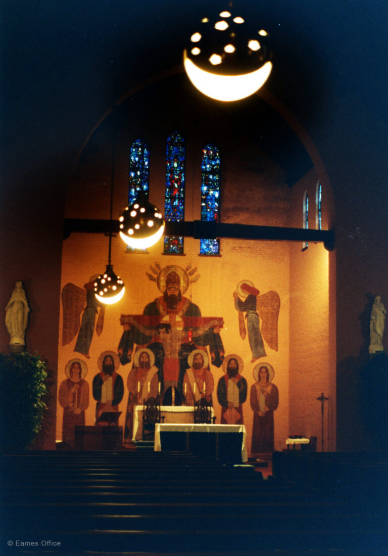 ST. MARY’S HELENA: PEWS, BENCHES, STOOLS, LIGHTING